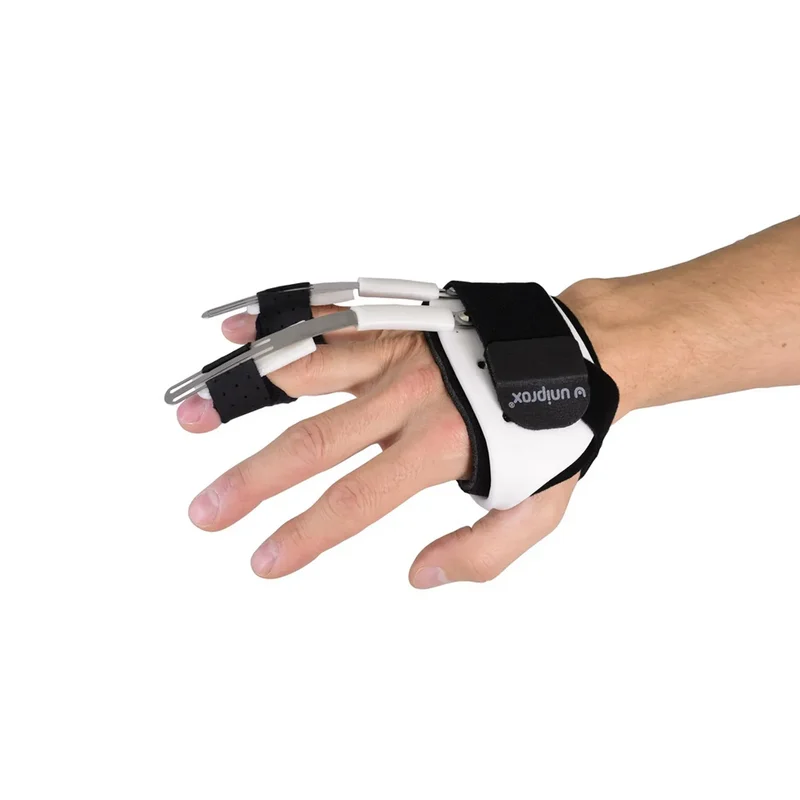 DAHO Handorthese Typ 2D am Arm – funktionelle Unterstützung für Fingerstreckung und verbesserte Greiffunktion im Alltag