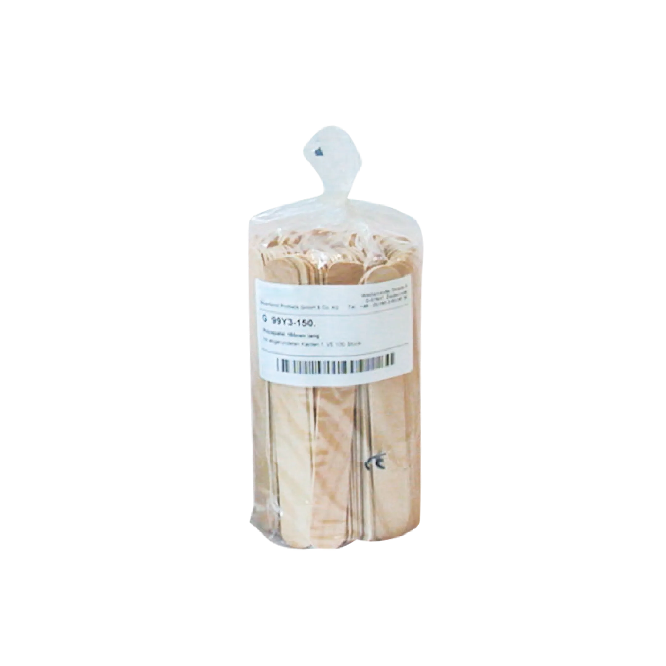 Holzspatel aus Buchenholz, ohne Aufdruck