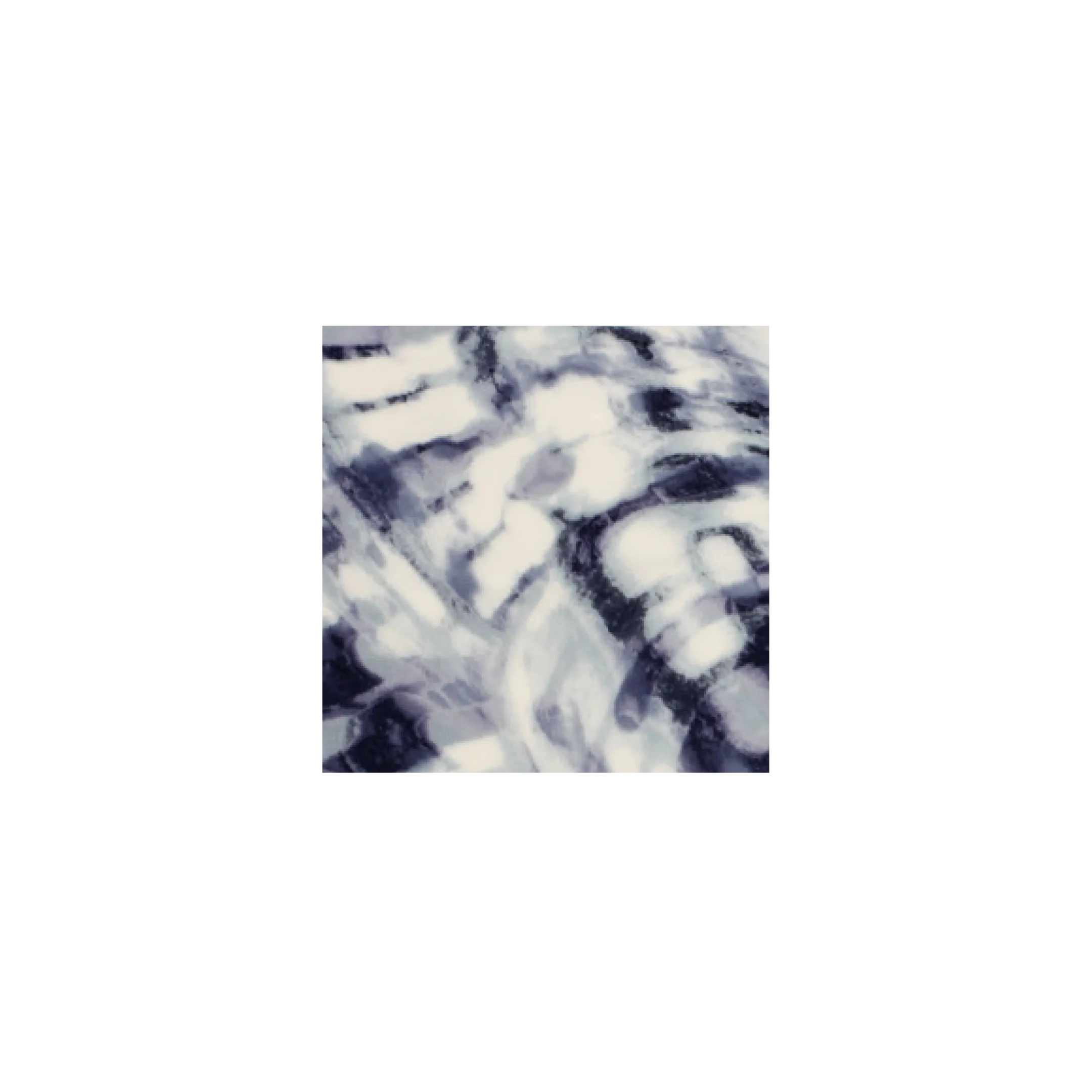 Dekor-Eingussschlauch „Blue Batik“