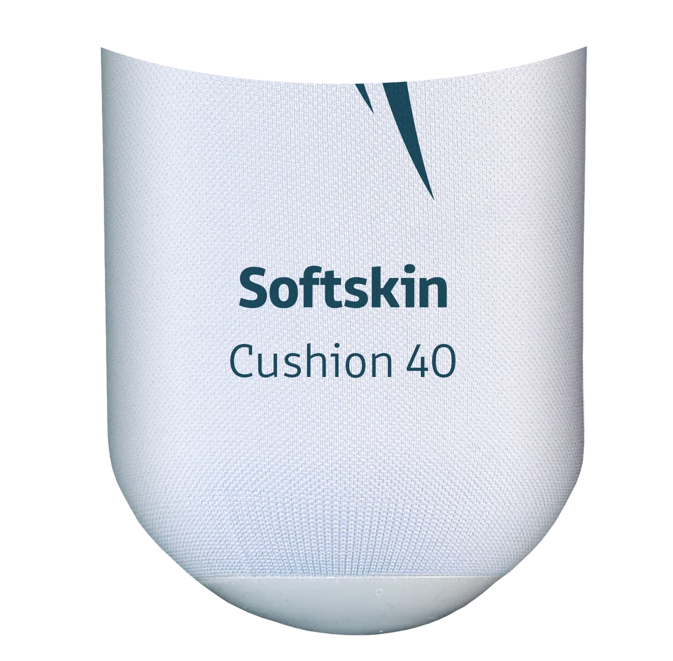 Softskin SC40 Prothesenliner von Uniprox mit distaler Polsterung, hoher Tragekomfort und Textilbeschichtung