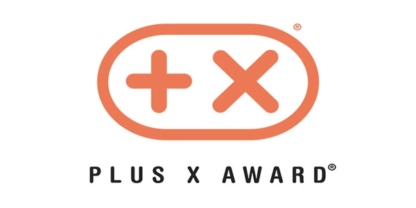 Plus X Award Logo für Innovation, Qualität und Design als Auszeichnung für ausgezeichnete Produktlösungen